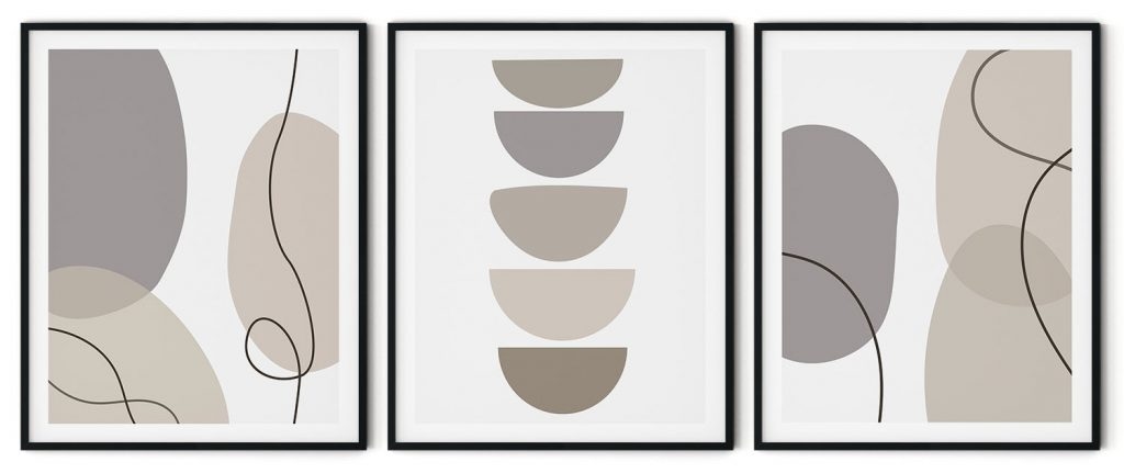 Minimalistic spasmodic figures