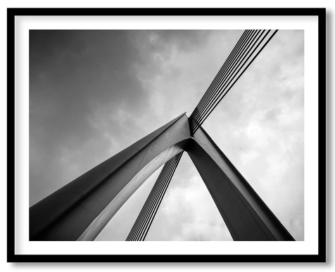 Modern Erasmusbrug Bridge