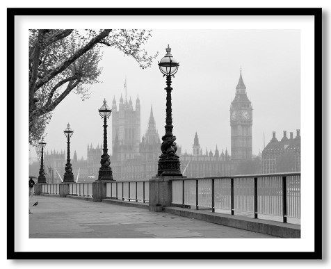 The famous clock tower of Big Ben