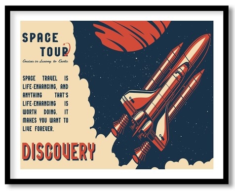 Space travel is life-enhancing