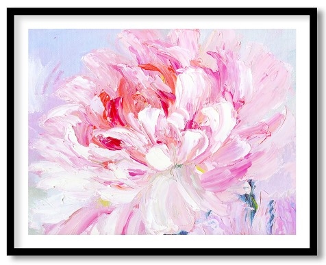 Delicate acrylic flower