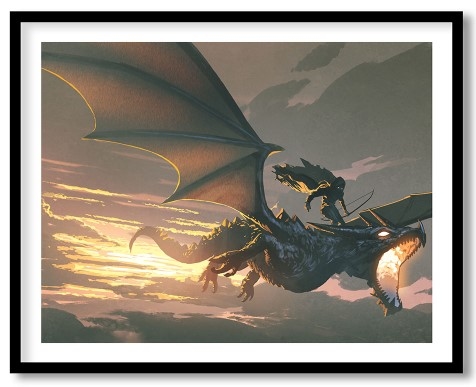 The dragon fantasy