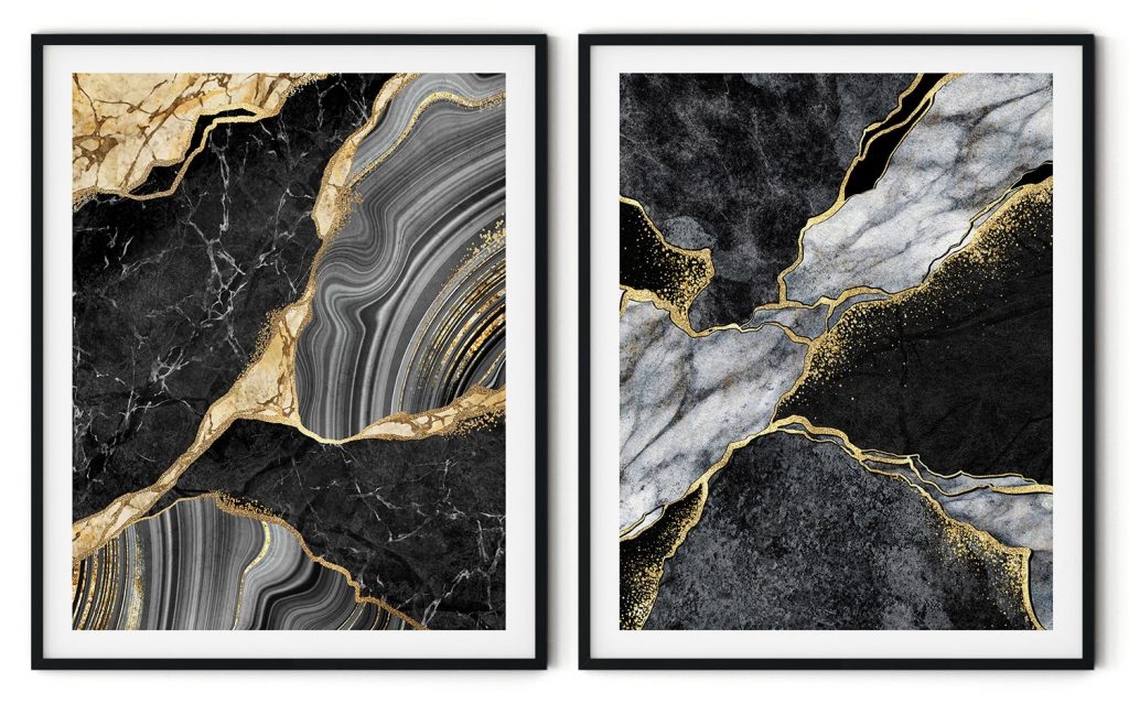 Blank boldface marble abstract