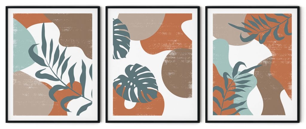 Beautiful tropical monstera