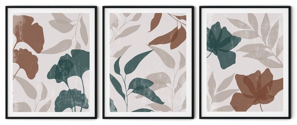 Gorgeous floral mural