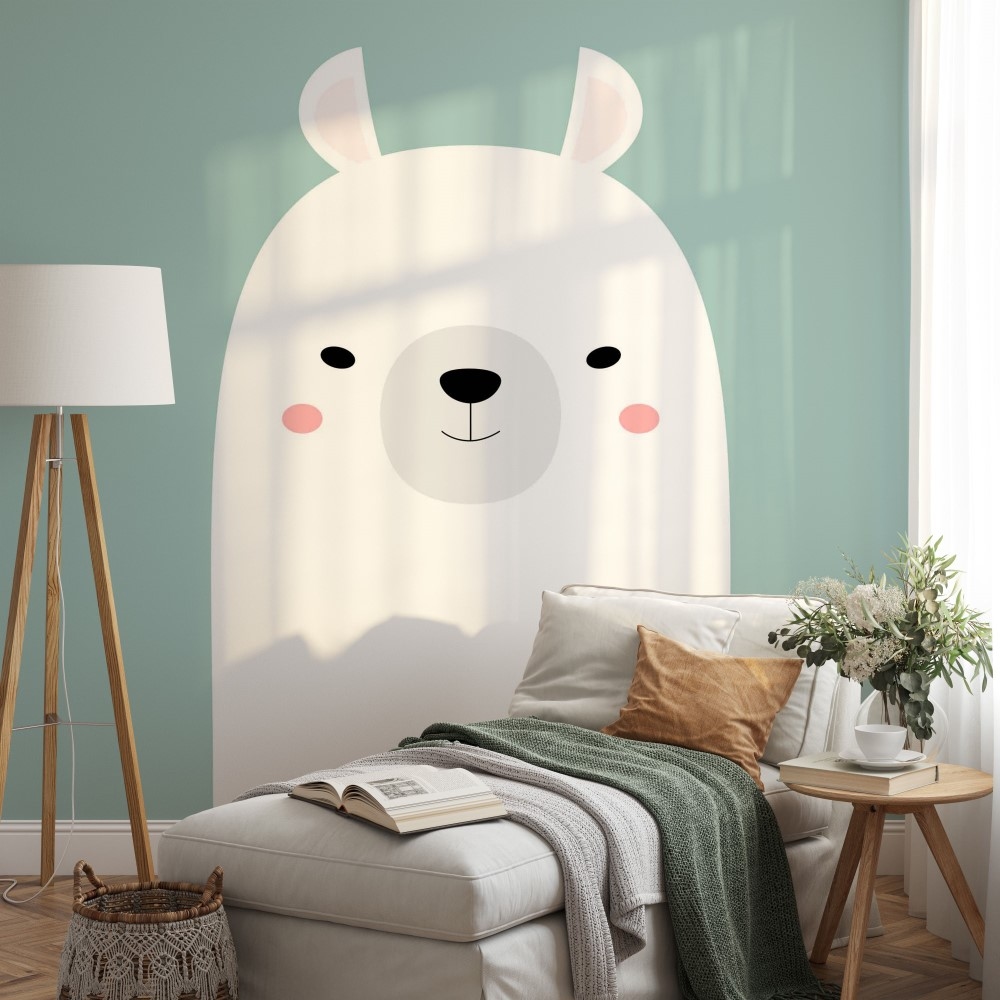 Cute kids nursery lama