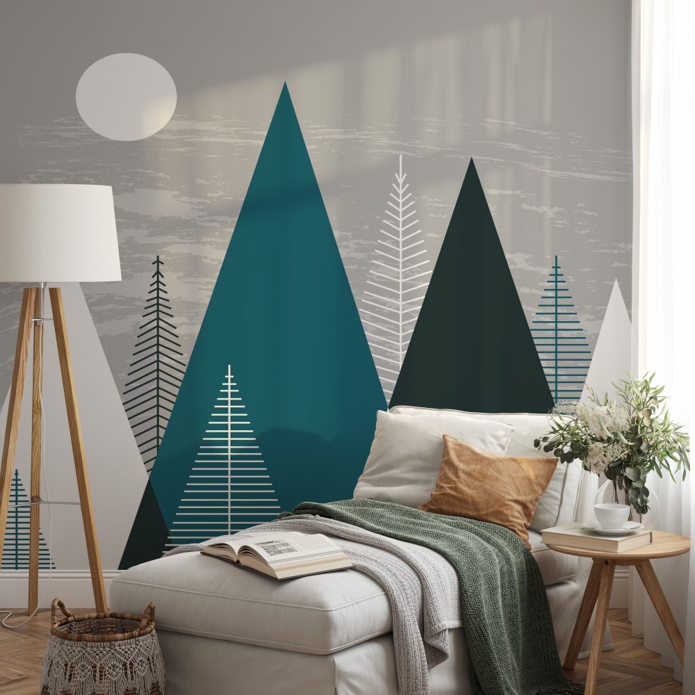 Distressed scandinavian trees