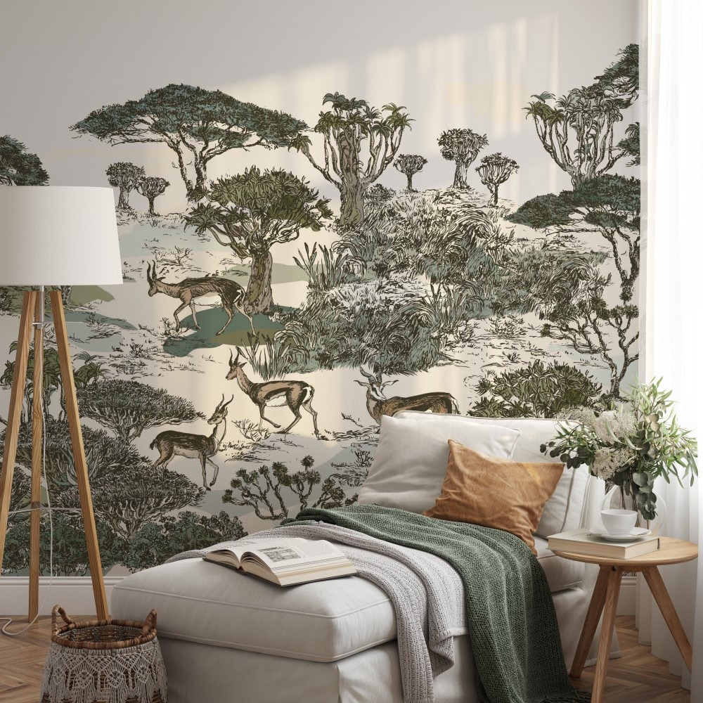 Perspective safari wildlife