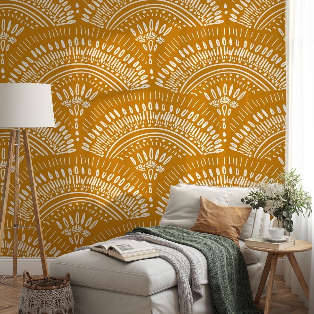 Figurative bohemian pattern