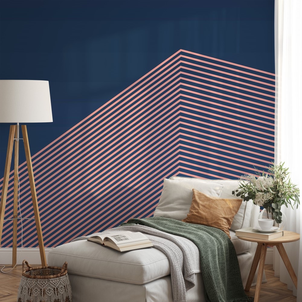 Isometric line drawing building