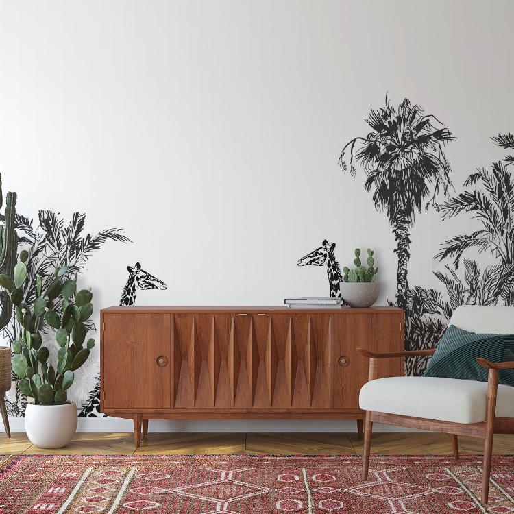 Tropical landscape view