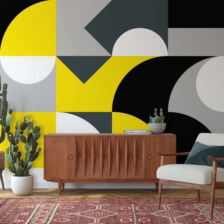 Scandinavian geometric abstract