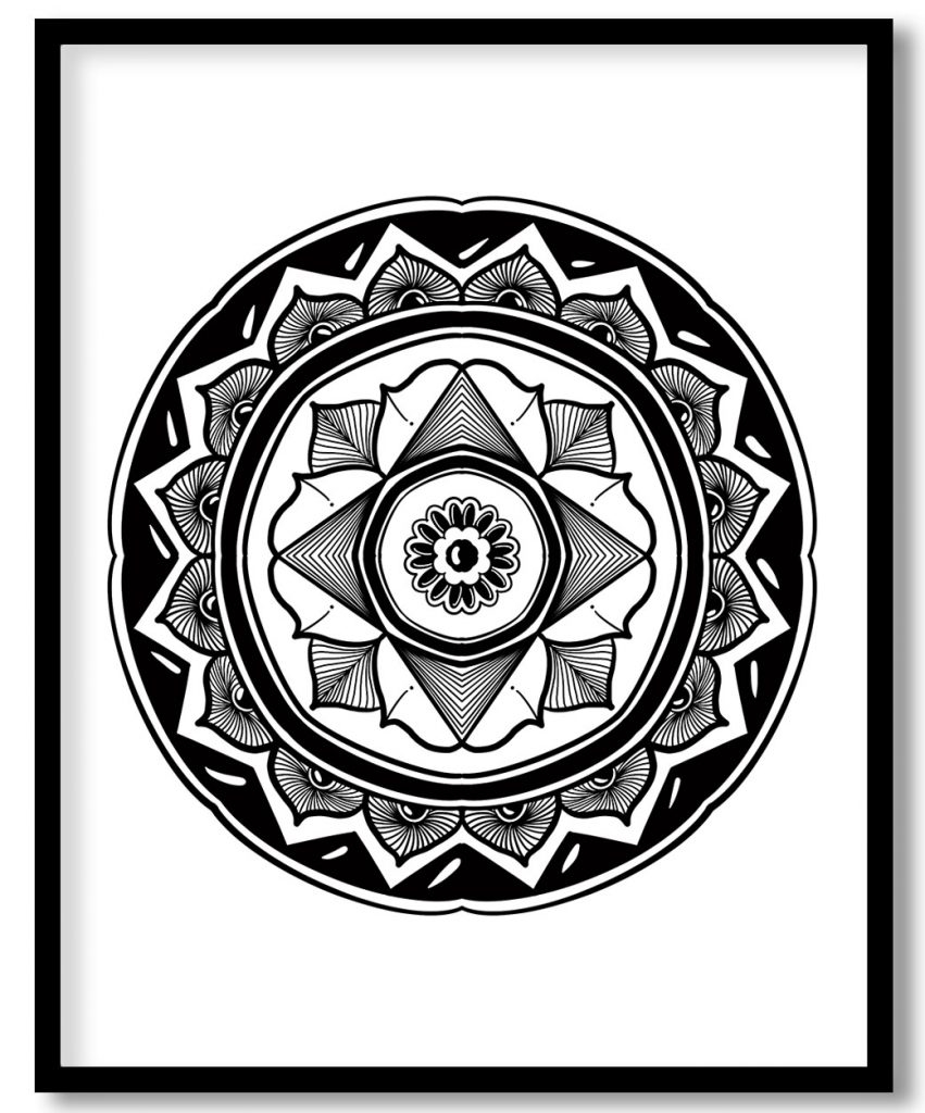 Mandala Digital Art