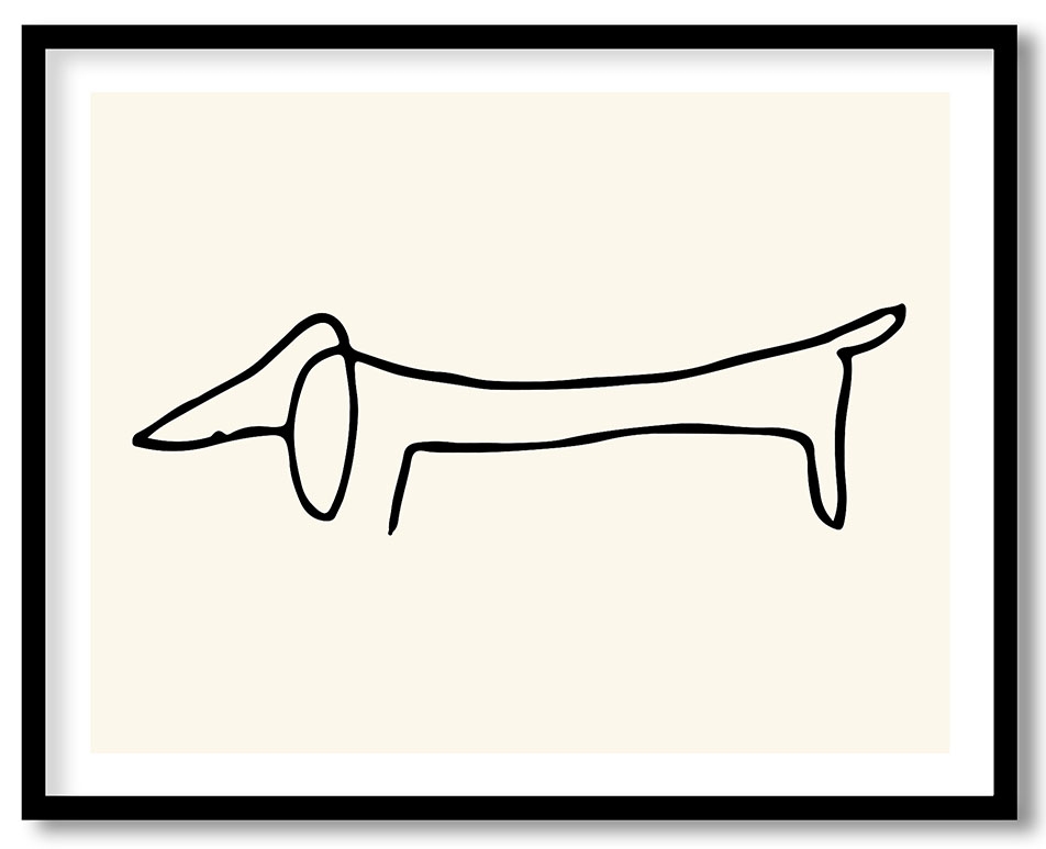 The dog by Pablo Picasso