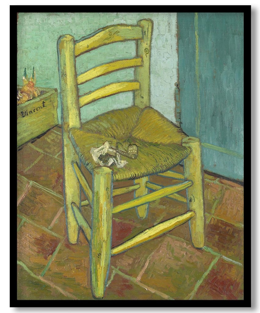 Vincent van Gogh's Chair by Vincent van gogh