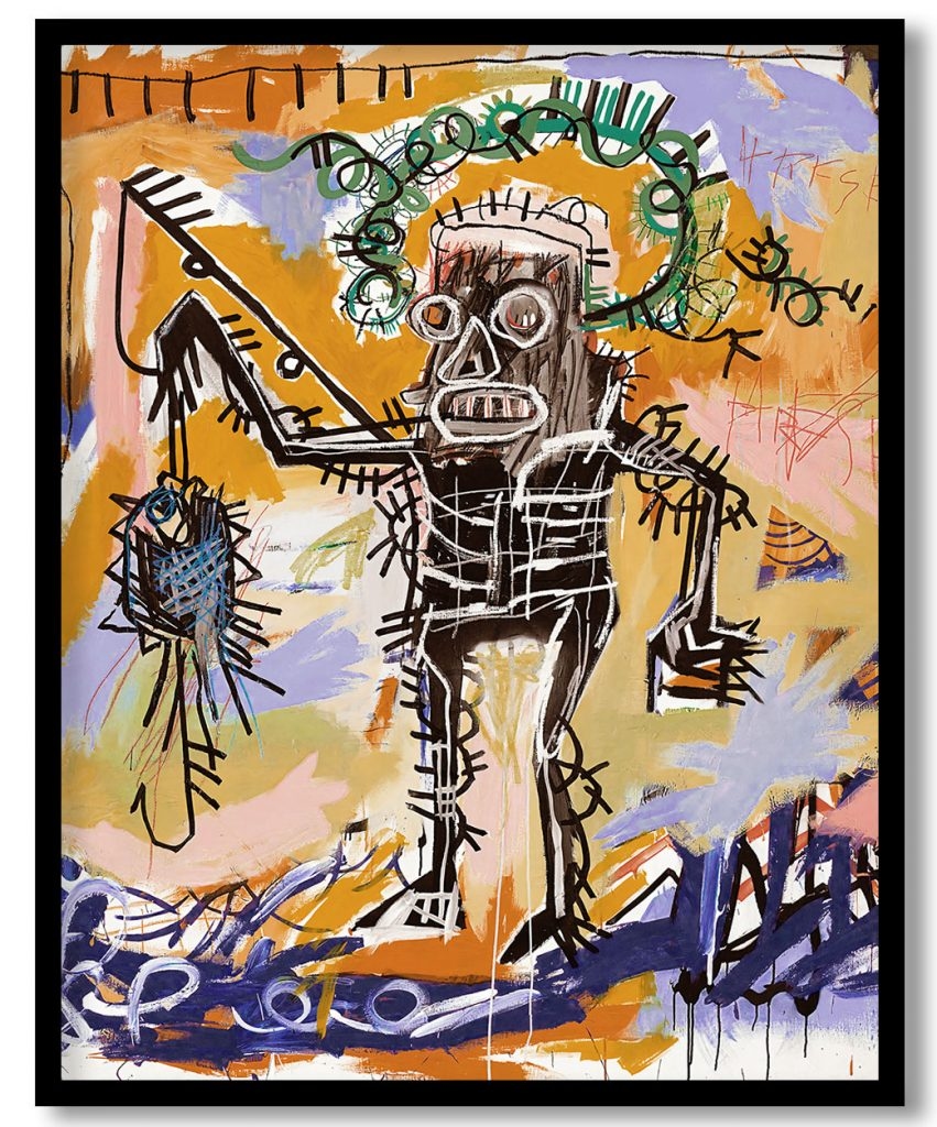 Fishing by Jean Michel Basquiat (1981)