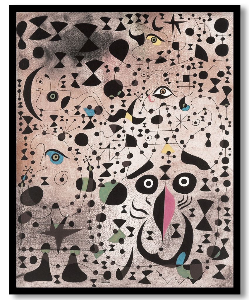pattern by joan miro (1941)