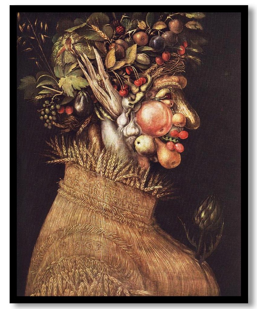 Summer by Giuseppe Arcimboldo (1563)