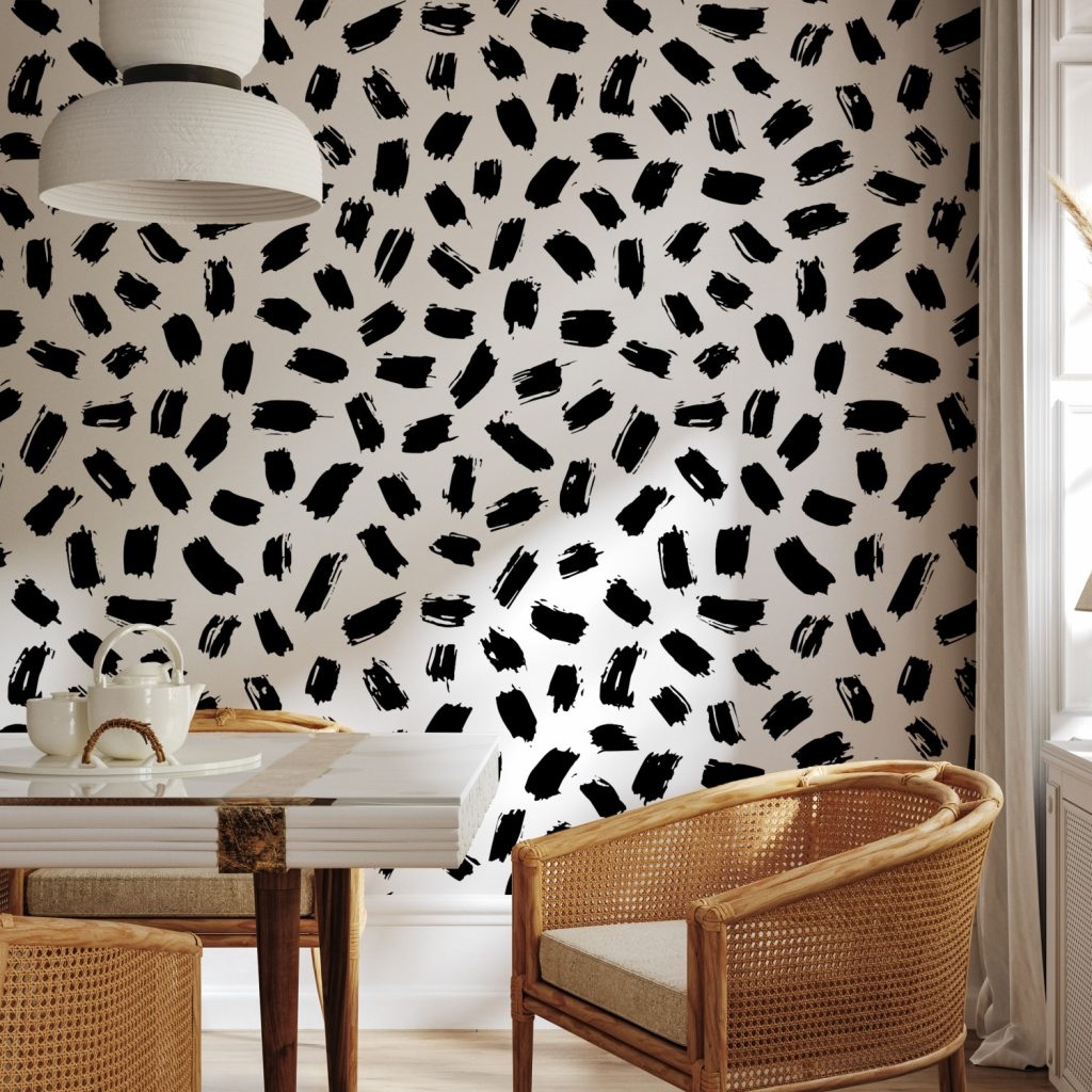 Black grunge stripes