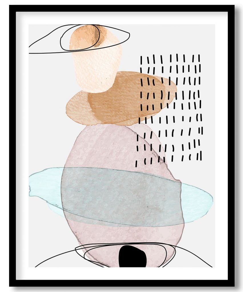 Gold scattered stones II