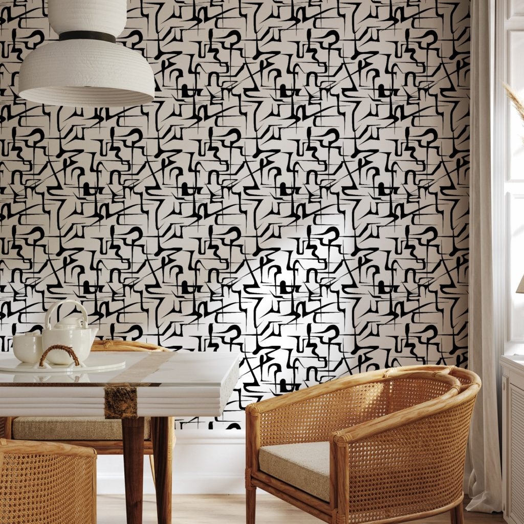 Black composition II