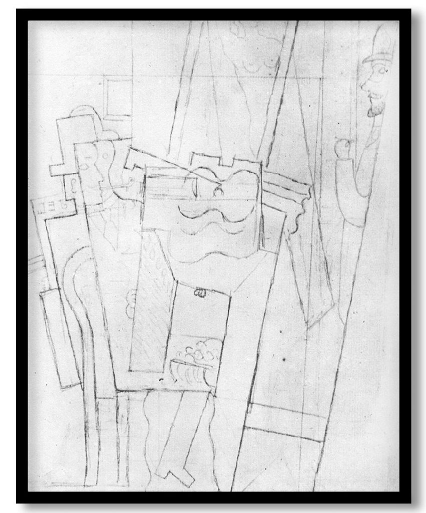 Artist's studio by Pablo Picasso (1916)