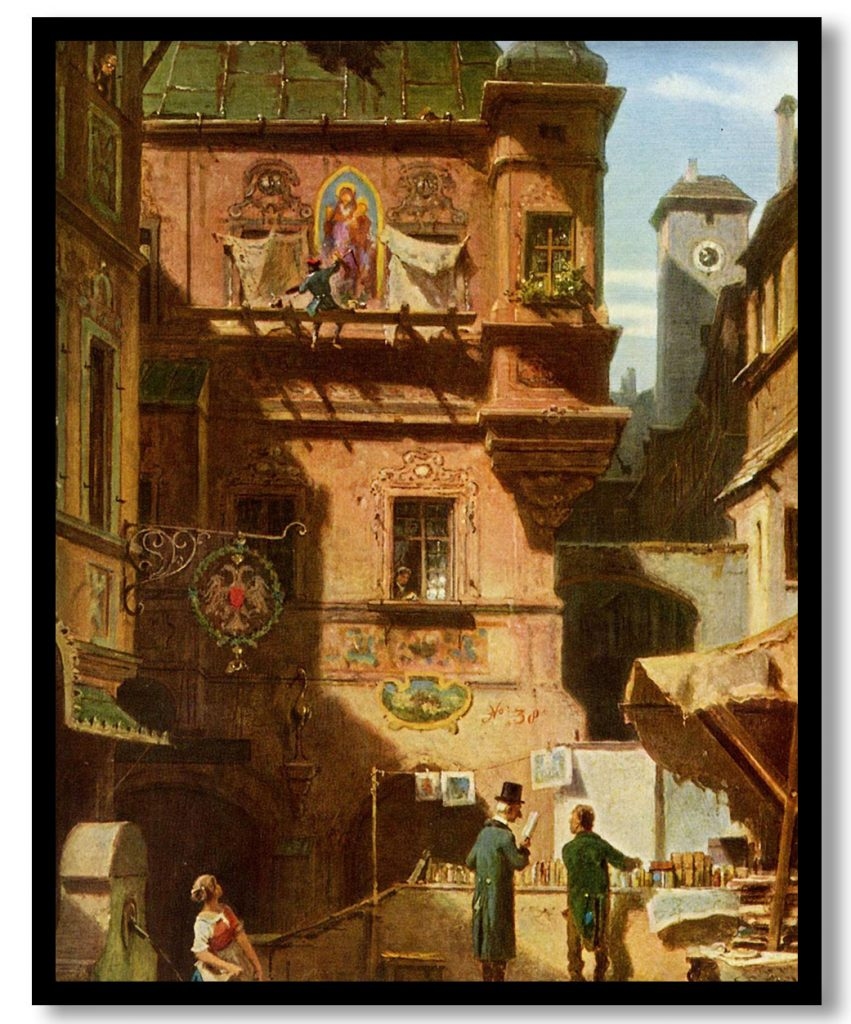 Arts and Science by Carl Spitzweg (1880)