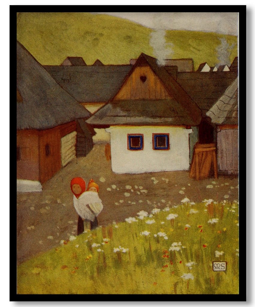 AT VAZSECZ by Marianne Stokes (1909)