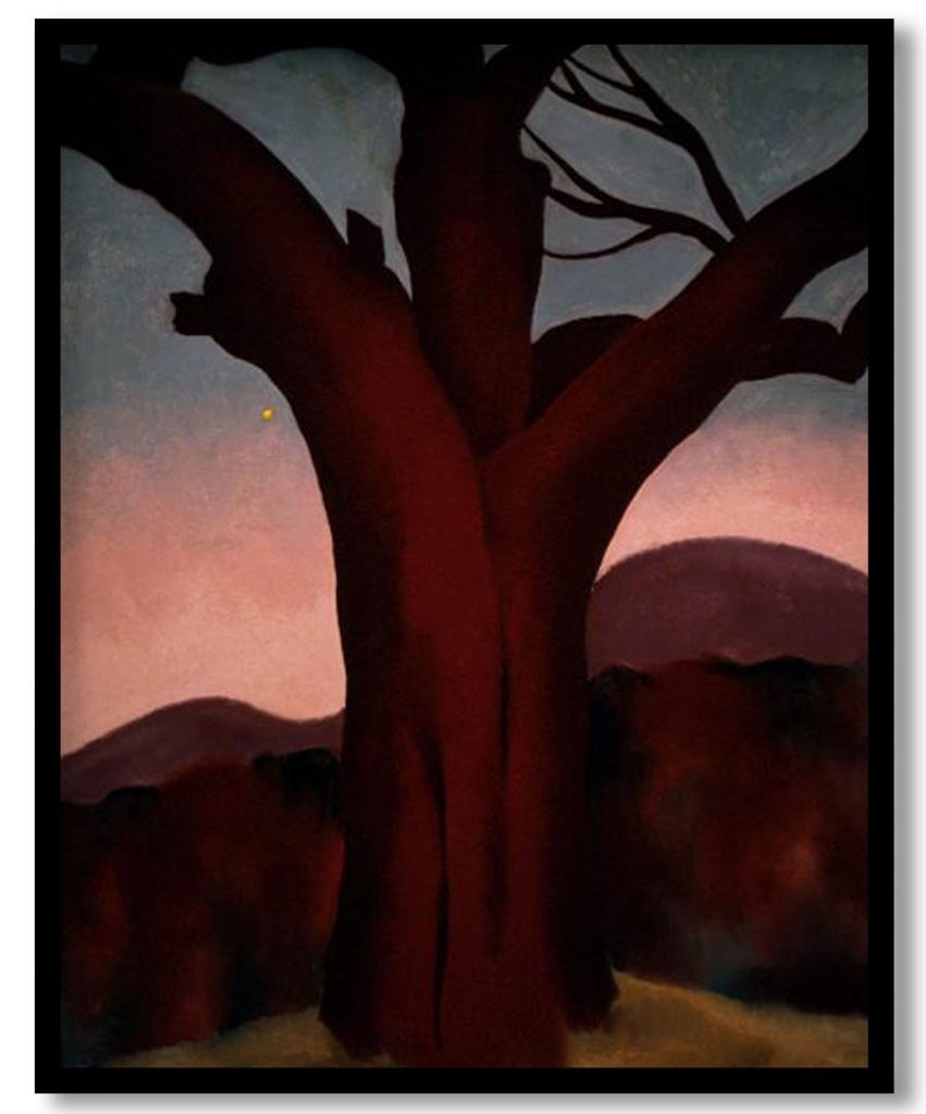 Autumn Trees - Chestnut Tree by Georgia O'Keeffe (1924)