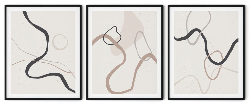 Set of 3 nominal waves