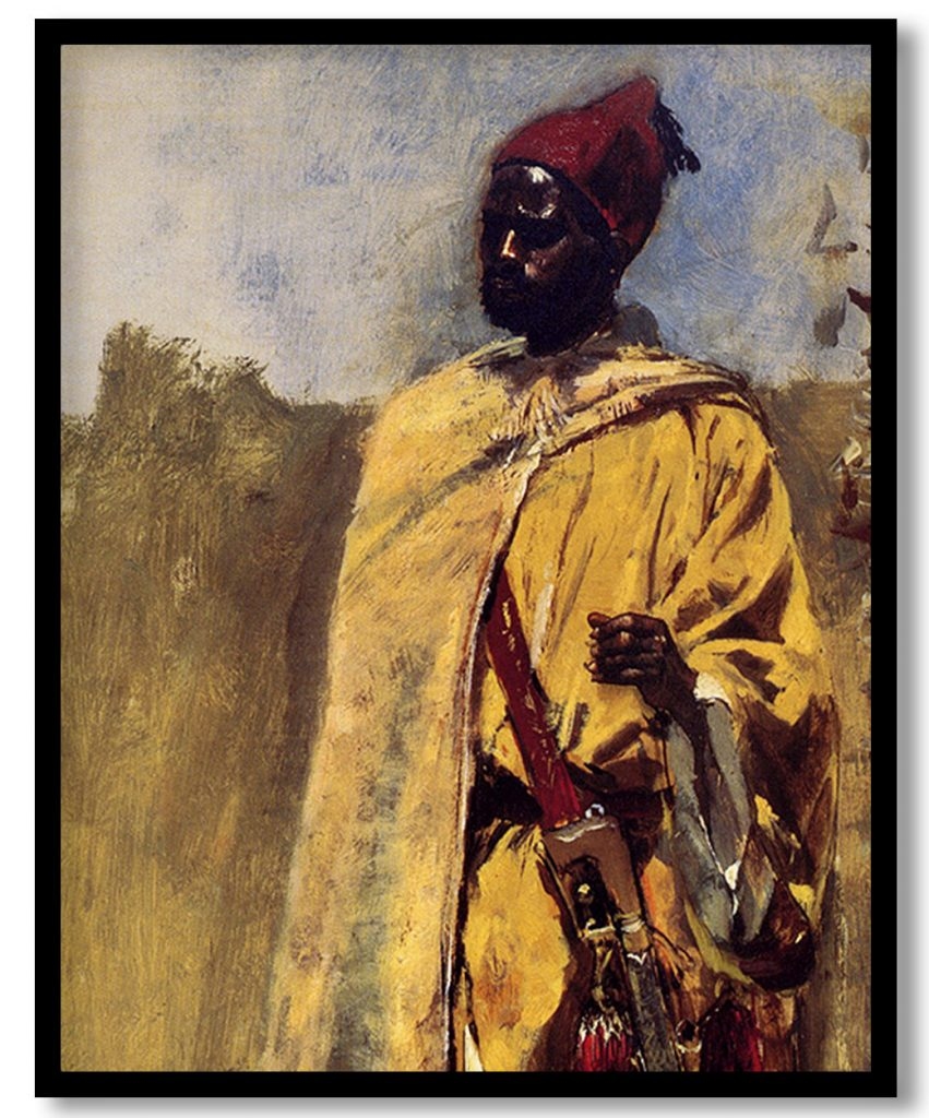 Moorish Guard by Edwin Lord Weeks