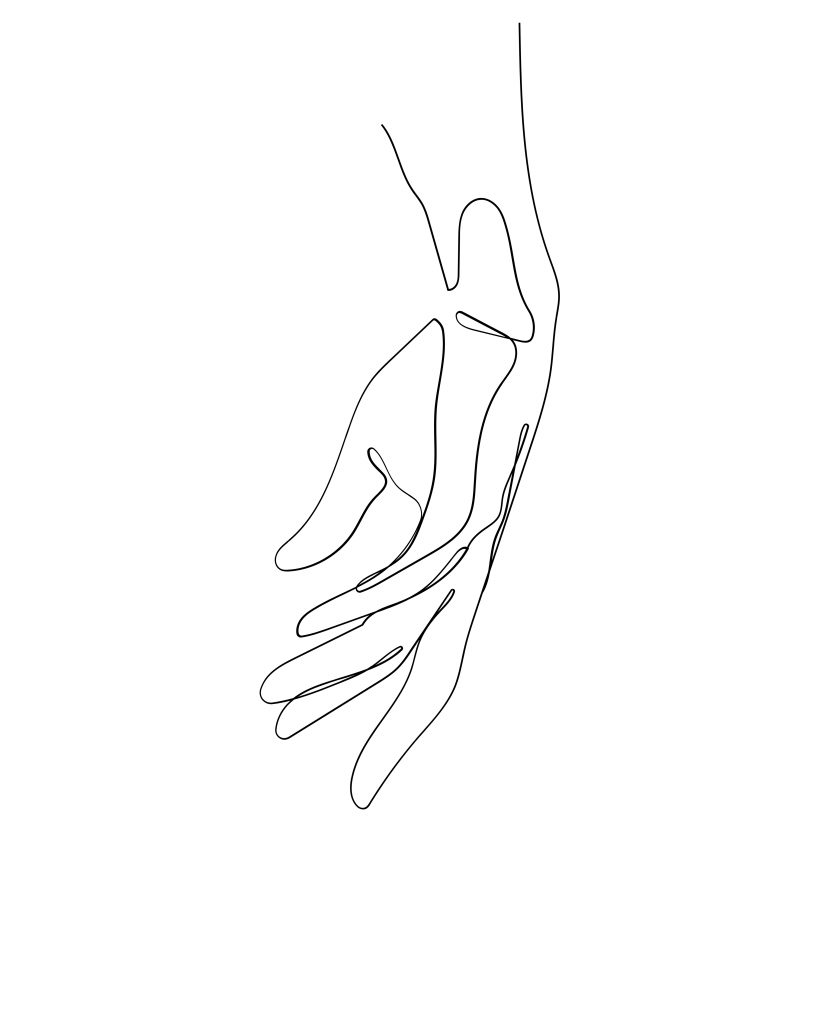 Line Art Hand