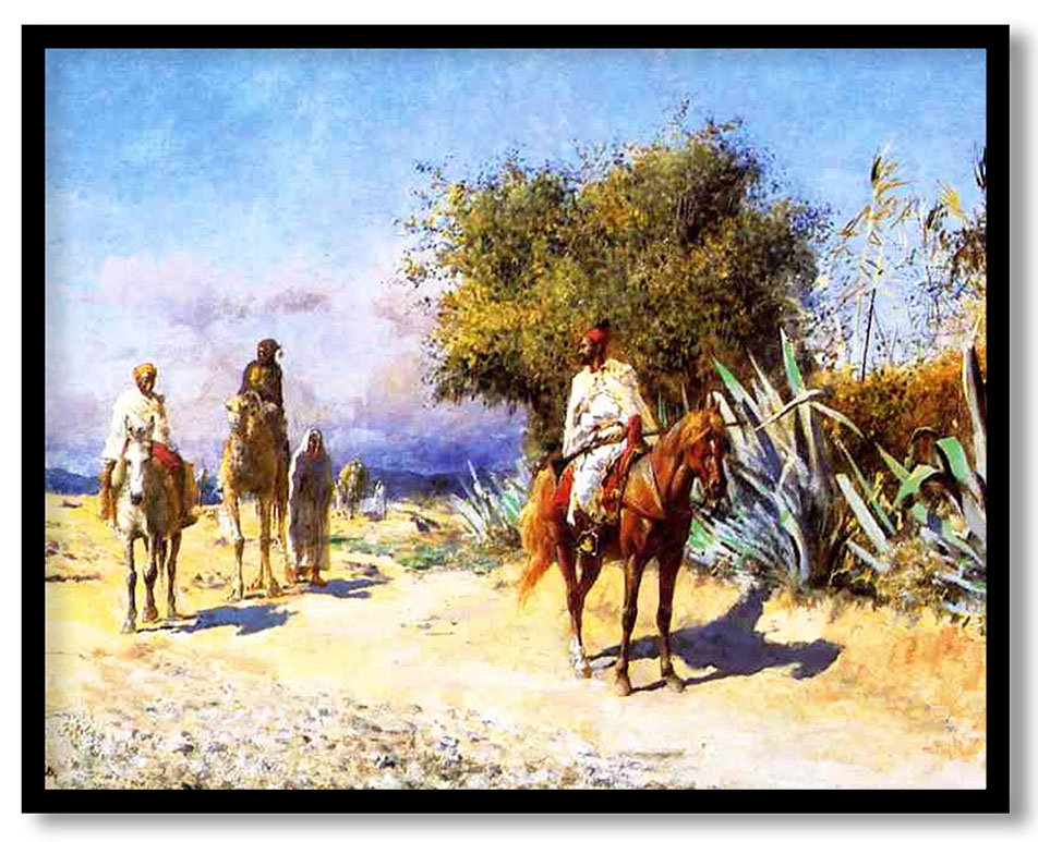 Arabs on the Move by Edwin Lord Weeks (Unknown)