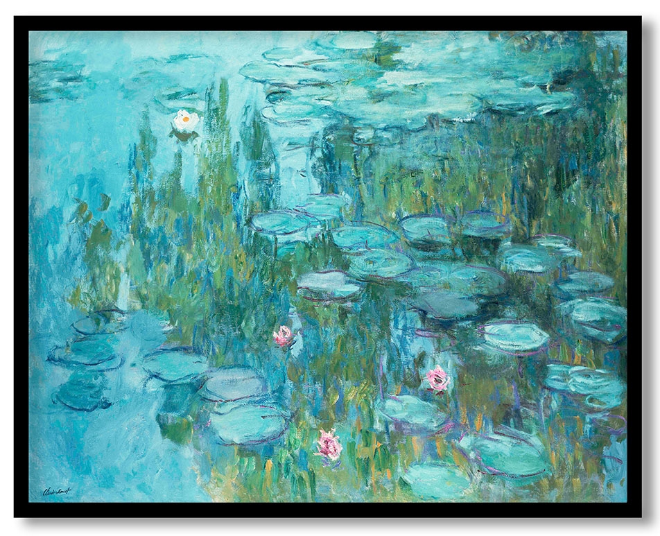 Nympheas by Claude Monet