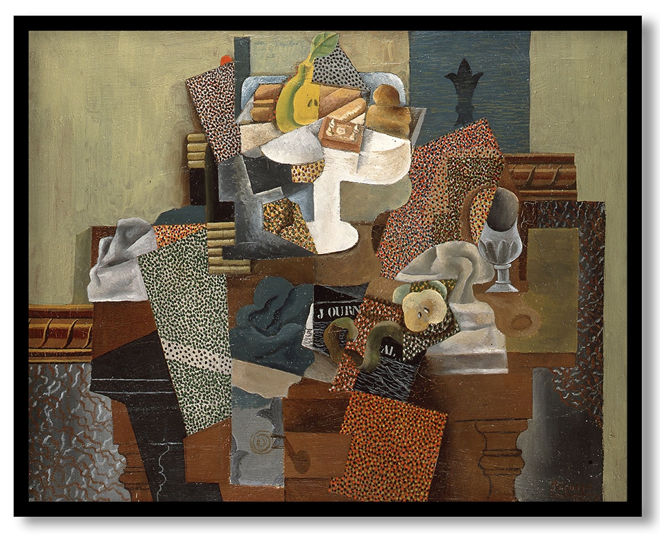 Still Life with Compote and Glass by Pablo Picasso