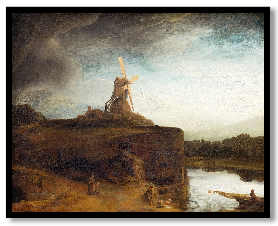 The Mill by Rembrandt