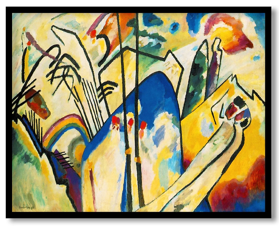 Composition iv by Wassily Kandinsky (1911)