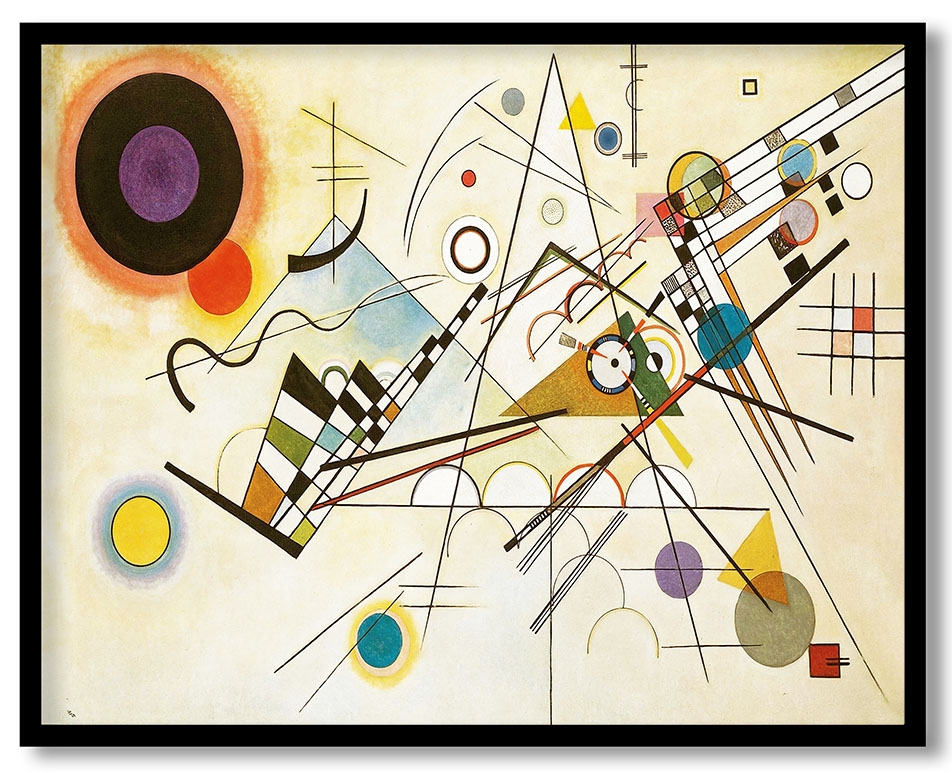 Composition viii by Wassily Kandinsky (1923)