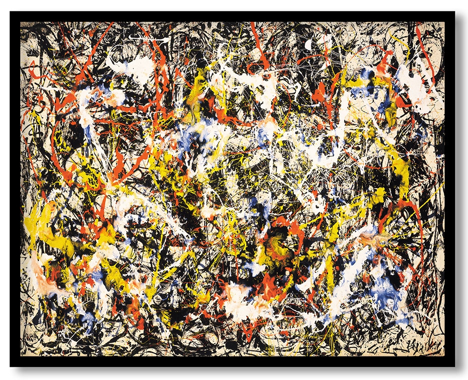 Convergence by Jackson Pollock (1952)