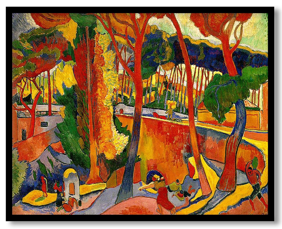 The Turning Road by Andre Derain (1905)