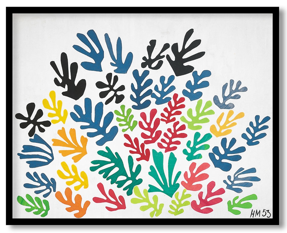 la gerbe by Henri Matisse (1953)