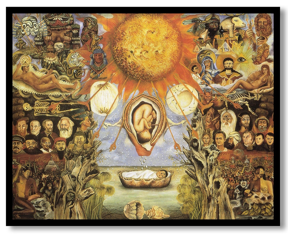 Moses by Frida Kahlo (1945)