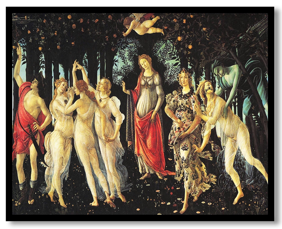 Primavera by Sandro Botticelli (1478)