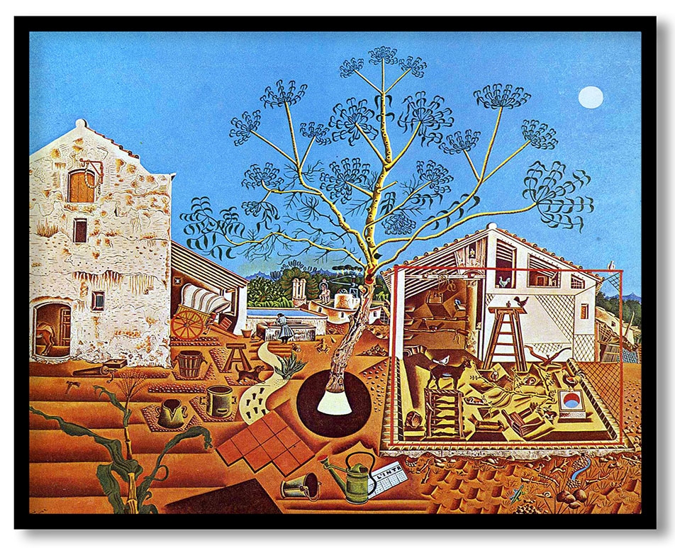 The farm by Joan Miro (1921)