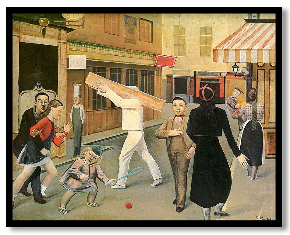The street by Balthus (1933)