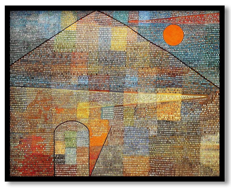 To the parnassus by Paul Klee (1932)