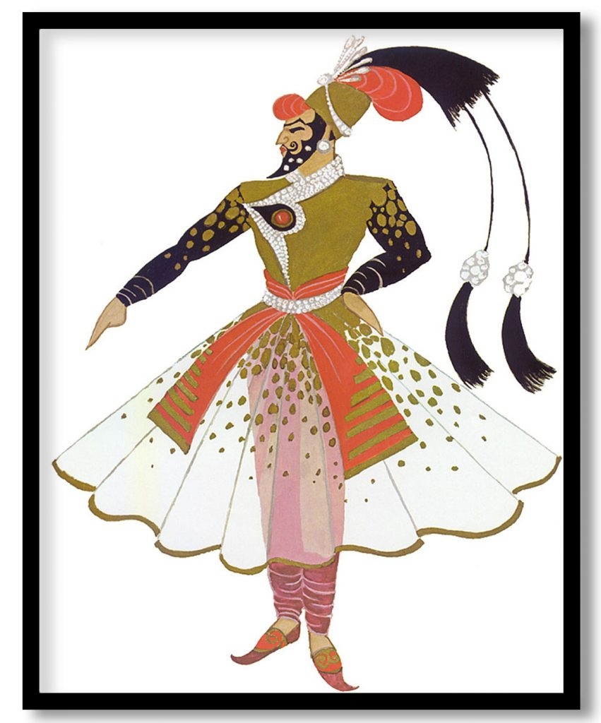 Costume Design by Erte (Date Unknown) #1223