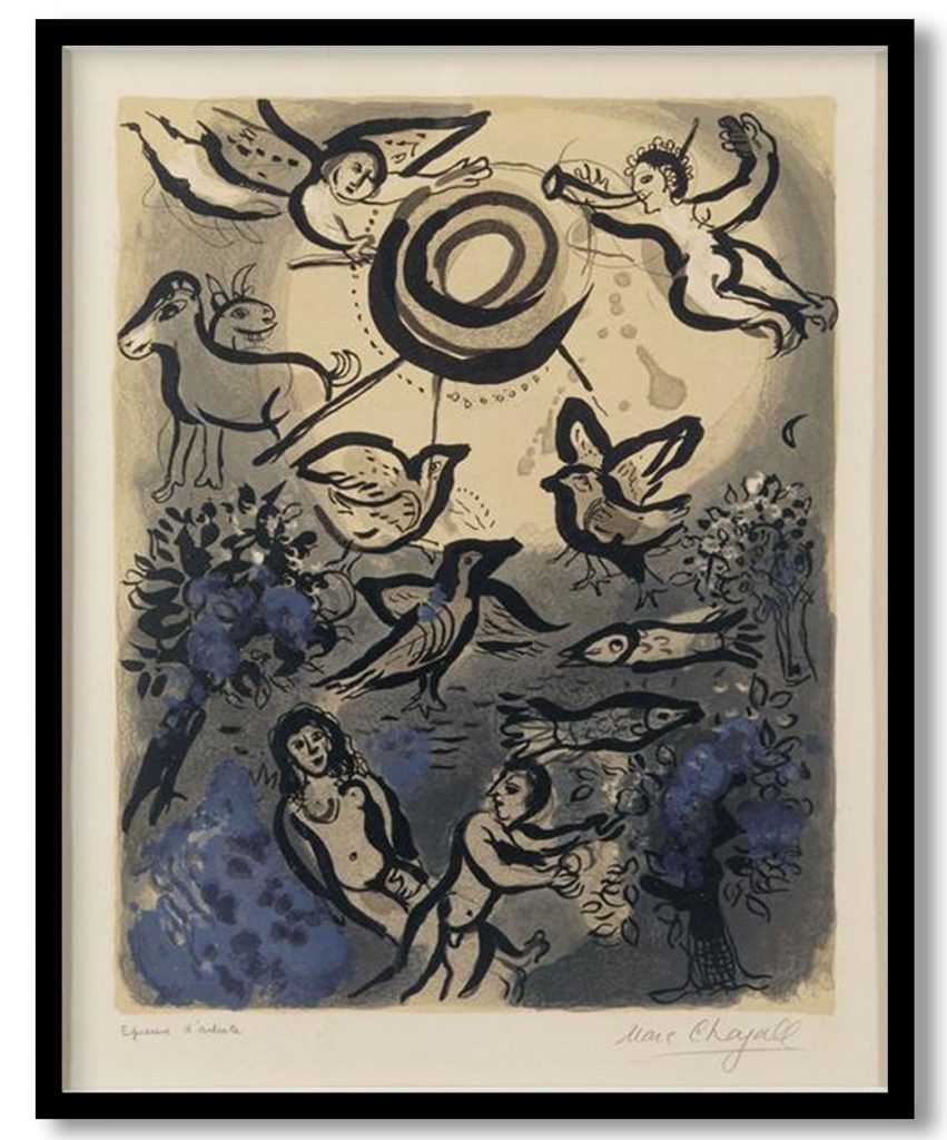 Creation by Marc Chagall (1960)