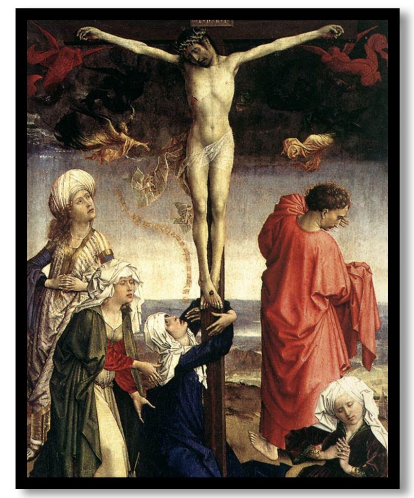 Crucifixion and Pietа Representations by Rogier van der Weyden (1440)