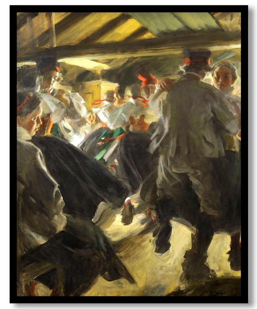 Dance in Gopsmor by Anders Zorn (1906)